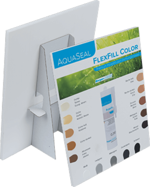 Aquaseal flexfill color desktop color chart